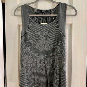Lucky Brand Crocheted Tank Top